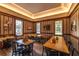 Inviting restaurant dining area featuring wooden tables, comfortable seating, and bright natural light at 2264 Wedgefield Rd., Georgetown, SC 29440