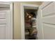 Linen closet featuring shelving, linens and towels at 3677 Claypond Village Ln. # 4, Myrtle Beach, SC 29572