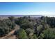 Beautiful aerial shot of waterfront homes surrounded by dense green trees at 402 Wilkinson St., Georgetown, SC 29440