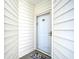 Unit 203 features a white door with a glass pane and gold accents at 4935 Crab Pond Ct. # 203, Myrtle Beach, SC 29579