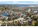 An aerial view of a waterfront community with lakes and lots of trees at 5719 Whistling Duck Dr., North Myrtle Beach, SC 29582