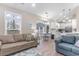 Living room and breakfast nook featuring lots of natural light, stylish furnishings and an open layout at 6001-1723 South Kings Hwy., Myrtle Beach, SC 29575