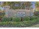 Community signage featuring landscaped bushes and stone pillars at 862 Edgewater Dr., Murrells Inlet, SC 29576