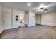 Finished basement or bonus room featuring an exterior door and kitchen access at 935 Little Creek Rd., Myrtle Beach, SC 29572