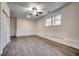 Finished basement or bonus room featuring wood-look flooring and a ceiling fan at 935 Little Creek Rd., Myrtle Beach, SC 29572