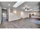 Open concept living room featuring hardwood-style floors and easy access to the kitchen at 935 Little Creek Rd., Myrtle Beach, SC 29572