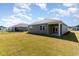 Backyard featuring green grass and a view of neighboring houses at 1446 Porchfield Dr., Conway, SC 29526