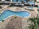 Large winding pool with brick paver deck at 1605 S Ocean Blvd. # 106, Myrtle Beach, SC 29577
