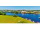 Picturesque view of the waterway, docks, and town, highlighting the beautiful waterfront location at 2151 Bridge View Ct. # 2-902, North Myrtle Beach, SC 29582