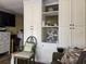 Built in cabinets offer storage in the living room at 2204 S Perrin Dr. # 3, North Myrtle Beach, SC 29582