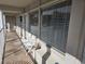 This outdoor patio provides a place to sit, relax and enjoy the outdoors at 2204 S Perrin Dr. # 3, North Myrtle Beach, SC 29582
