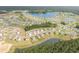 Aerial view of the community and surrounding lakes at 402 Clear Lake Dr., Conway, SC 29526
