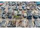 Aerial view of a neighborhood featuring various houses and streets at 6001- 5411 S Kings Highway, Myrtle Beach, SC 29575