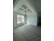 Dining area featuring a decorative ceiling, chandelier and large window at 740 Jade Dr., Myrtle Beach, SC 29579