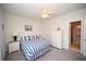 Bright bedroom featuring nautical decor, carpeted floors, and neutral colored walls at 1058 Sea Mountain Hwy. # 202, North Myrtle Beach, SC 29582