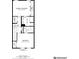 Second-floor plan detailing the layout of the primary bedroom, additional bedroom, and bathrooms at 1155 Harvester Circle # 1155, Myrtle Beach, SC 29579