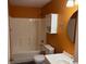 Bathroom with combined shower and tub, vanity and medicine cabinet at 300-F Myrtle Greens Dr. # 300-F, Conway, SC 29526