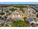 Aerial view of neighborhood near the ocean at 1501 Hallborough Dr at 1501 Hallborough Dr., Surfside Beach, SC 29575