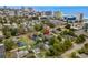 Aerial view of the house shows the proximity to the ocean and the rest of the city at 401 10Th Ave. S # C-3, Myrtle Beach, SC 29577