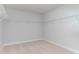 Unfinished closet with lots of shelving at 419 Clear Lake Dr., Conway, SC 29526