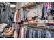 Organized closet with rods and shelving, providing ample storage space for clothes and accessories at 4762 Cloister Ln., Myrtle Beach, SC 29577