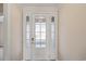 Front door with side lights at 716 Lapwind Loop, Myrtle Beach, SC 29579