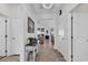 Bright entryway featuring hardwood floors, elegant lighting, and stylish decor throughout the foyer at 802 46Th Ave. S, North Myrtle Beach, SC 29582