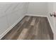 Walk-in closet featuring wire shelving and hardwood floors at 1245 Cypress Shoal Dr., Conway, SC 29526