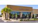 Exterior facade of a Panera Bread restaurant, highlighting the inviting outdoor dining area and modern design at 128 Shucking St., Myrtle Beach, SC 29588