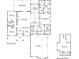 Detailed floor plan showcasing the layout of the first and second floors, including room dimensions at 1328 Foxtail Dr., Longs, SC 29568