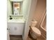 Functional bathroom with a sink and plenty of storage at 2106 N Ocean Blvd. # 712, Myrtle Beach, SC 29577