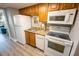 Efficient kitchen with stainless steel appliances and ample countertop space at 2106 N Ocean Blvd. # 712, Myrtle Beach, SC 29577