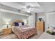 Cozy bedroom with neutral walls, offering a peaceful retreat with natural light and plush carpeting at 2151 Bridge View Ct. # 11003, North Myrtle Beach, SC 29582