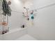 Bright, tiled shower with bench seating and multiple shower heads at 2724 A C Ln, Conway, SC 29526