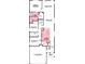Floor plan showcases the layout of the bedrooms, bathrooms, kitchen, and living areas at 4000 Braid Ct., Myrtle Beach, SC 29588