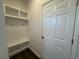 Convenient mudroom with built-in storage bench and coat hooks for organization at 4000 Braid Ct., Myrtle Beach, SC 29588