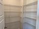 Walk-in pantry with sturdy wire shelving for ample storage space at 4000 Braid Ct., Myrtle Beach, SC 29588