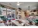 Open-concept living space with views to the patio, dining area, and kitchen at 4494 Aberdeen Way, Myrtle Beach, SC 29579