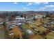 Aerial view of a residential neighborhood, highlighting 4908 Main Street and surrounding properties at 4908 Main St., Loris, SC 29569