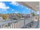 Balcony view overlooking canal and waterfront homes at 6001-1086 S Kings Hwy., Myrtle Beach, SC 29575