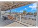 Inviting deck with a swing and view of the waterfront at 6001-1086 S Kings Hwy., Myrtle Beach, SC 29575