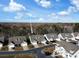 Aerial view of a well-maintained home in a lovely neighborhood backing up to a serene forest landscape at 662 Sunnyside Dr. # 101, Murrells Inlet, SC 29576