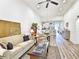 Open floor plan showcasing the living room, dining area and adjacent kitchen at 662 Sunnyside Dr. # 101, Murrells Inlet, SC 29576