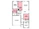 Floorplan featuring a spacious primary bedroom, open kitchen, dining, and great room layout at 8639 Farrier Dr., Myrtle Beach, SC 29588