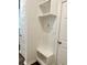 The mudroom area has a convenient bench and storage hook at 8643 Farrier Dr., Myrtle Beach, SC 29588