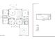 Detailed layout of the home's main floor, showcasing bedrooms, kitchen, and living spaces at 885 Bear Lake Dr., Longs, SC 29568