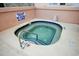 Indoor hot tub is ideal for relaxing and unwinding after a long day at 1501 S Ocean Blvd. # 504, North Myrtle Beach, SC 29582