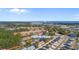 Aerial view of 1851 Fairway Ridge Dr #7-C with view of the Atlantic Ocean and surrounding landscape at 1851 Fairway Ridge # 7C, Surfside Beach, SC 29575