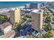 High-rise condominium buildings offer convenient parking and pool access at 201 75Th Ave N # 4094, Myrtle Beach, SC 29572