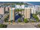 Scenic aerial view of two high-rise condominium buildings near the beach at 201 75Th Ave N # 4094, Myrtle Beach, SC 29572